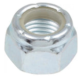 Hillman 6286 Zinc-Plated Nylon Insert Stop Nut #10-24 - Count of 5