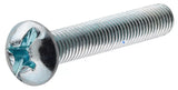 Hillman 7668 Zinc-Plated Head Machine Screw with Nut  #8-32 x 3/4 in.