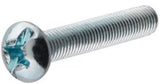 Hillman 7695 Combination Head Machine Screws #10-24 x 1-1/2 in. Zinc Round 8-Pack