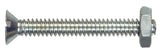 Hillman 7776 Zinc Flat Head Phillips Machine Screws, #8-32 x 1 in., 10-Pack