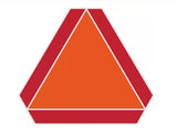 Hillman 840628 Slow Moving Vehicle Safety Sign, Size 14" x 16"