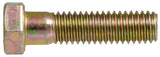 Hillman 880219 Hex Cap Screws 9/16 in. -12 Coarse Thread x 3 in. Grade 8 Yellow