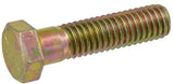 Hillman 880219 Hex Cap Screws 9/16 in. -12 Coarse Thread x 3 in. Grade 8 Yellow