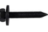 Hillman 881172 M4.2-1.41 x 20mm with 12mm Washer Metric Hex Body Bolt Black