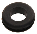 Hillman 881260 Thick Grooved Rubber Grommet, 7/16" ID x 3/4" OD x 1/4", 2-Pack