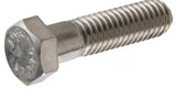 Hillman 1/4" 20 Coarse Thread x 2-1/2 in. Stainless Steel Hex Cap Screw- 1 pack