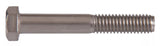 Hillman 1/4" 20 Coarse Thread x 2-1/2 in. Stainless Steel Hex Cap Screw- 1 pack