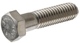 Hillman 881756 Hex Cap Screw 1/4" -20 Coarse Threads x 4" Stainless Steel