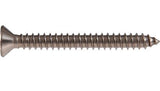 Hillman 881860 #6 x 1" Stainless Steel Flat-Head Phillips Sheet Metal Screw 2-Pk