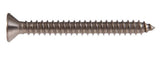 Hillman 881865 Stainless Flat-head Phillips Sheet Metal Screw #8 x 1 in., 2-Pack