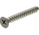 Hillman 881872 #10 x 1-1/2" Flat-Head Phillips Drive Sheet Metal Screw, 10-Pack