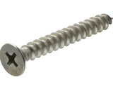 Hillman 881878 #12 x 3" Stainless Steel Flat-Head Phillips Sheet Metal Screw