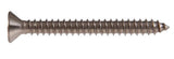 Hillman 881879 Stainless Flat-head Phillips Sheet Metal Screw #14 x 1 in., 2-Pack