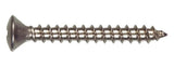Hillman 881904 Stainless Oval-head Phillips Sheet Metal Screw #12 x 1-1/2 in., 2-Pack