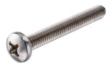 Hillman 881927 Stainless Steel Pan-head Phillips Sheet Metal Screw #10 x 3/4 in., 2-Pack