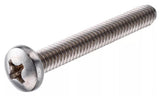Hillman 881928 Stainless Pan-head Phillips Sheet Metal Screw #10 x 1 in., 2-Pack