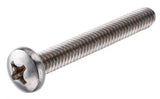 Hillman 881936 Stainless Pan-head Phillips Sheet Metal Screw #12 x 1-1/2 in., 2-Pack