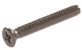 Hillman 881979 Stainless Phillips Flat-Head Machine Screw, 1/4"-20x1-1/2", 2-Pk
