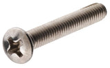 Hillman 881994 Stainless Oval-head Phillips Machine Screw #8-32 x 1-1/2 in., 2-Pack