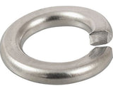 Hillman 882060 Stainless Steel Split Lock Washers, 1/4 in., 2-Pack