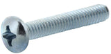 Hillman 882616 Phillips Pan-Head Metric Machine Screws, M6-1.00x16mm, 2-Pack