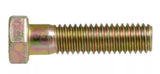 Hillman 882728 Yellow Zinc Hex Cap Screw 5/16 in. -24 x 1-1/2 in. Grade 8, 2-Pack