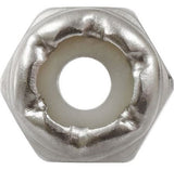 Hillman 882779 Stainless Metric Nylon Insert Stop Nuts M6-1.00, 3-Pack
