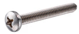 Hillman 883014 Phillips Pan-Head Stainless Machine Screws, #6-32 x 1 in., 2-Pack