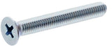 Hillman 884076 Flat-head Phillips Machine Screws M4-0.7 x 16mm Metric 2-Pack
