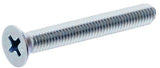 Hillman 884097 Flat-head Phillips Machine Screws M6-1.00 x 40mm Metric 2 Pack