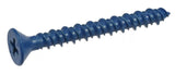 Hillman 8979 Flat-Head Phillips Tapper Concrete Screw Anchors, 1/4"x1-1/4", 2-Pk