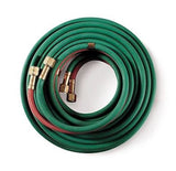 Hobart 770130 Oxy/Acetylene Hose, Twin R Grade, B Fitting, 3/16-Inch x 25 Feet