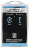 Hopkins Towing Solutions 47348 Easy-Pull LED Test 7 Blade to 4 Flat Flex Adapter