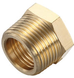 JobSmart J1230 Brass Reducer 3/4 in. Male to 1/2 in. Female, J1230
