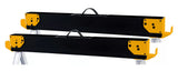 JobSmart JS2103123 1,100 lb Capacity Folding Sawhorses, 41.3 in x 23.3 in, 2-Pk