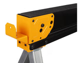 JobSmart JS2103123 1,100 lb Capacity Folding Sawhorses, 41.3 in x 23.3 in, 2-Pk