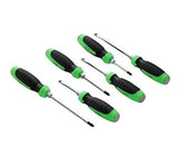 JobSmart LC220601 Go-Thru Screwdriver Set, Slotted and Phillips, 6 Piece