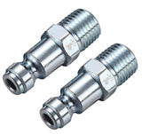 JobSmart STM8T020 1/4 in. Auto Plug 1/4 in. Male NPT, STM8T020