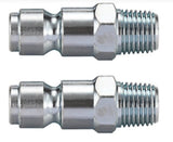 JobSmart STM8T025 3/8 in. Auto 1/4 in. NPT Male Quick Plug, STM8T025