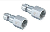 JobSmart STM8T028 3/8 in. T-Plug 3/8 in. Female NPT, 2 pack, STM8T028