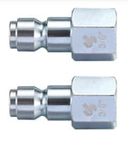JobSmart STM8T028 3/8 in. T-Plug 3/8 in. Female NPT, 2 pack, STM8T028