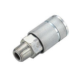JobSmart STM8T031 3/8-Inch Automotive Steel Hose Coupler, Up to 300 PSI