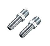 JobSmart STM8T055 3/8" Hose End 1/4" Steel Male NPT, Up to 300 PSI, 2-Pack