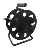 JobSmart WJCR01 100 ft. 16-Gauge 4 Outlets Cord Crank Reel - Black