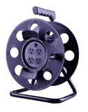 JobSmart WJCR01 100 ft. 16-Gauge 4 Outlets Cord Crank Reel - Black