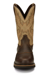 Justin SE4660 Men's Superintendent Cowhide Round Toe Work Boots, 11 in., Size 9.5 D