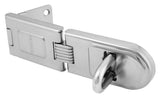 Master Lock 720DPF 6-1/4 Long Zinc Plated Hardened Steel Single Hinge Hasp