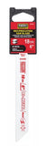 Mibro 832401 6 in. x 18 TPI Bi-Metal Reciprocating Saw Blade