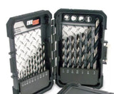 Mibro High Speed Steel Drill Bit Set for Wood, Plastic & softer metals  -17 pc.