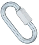 National Hardware N889-012 - 5/16 in. Quick Links, Zinc Plated, 6-Pack